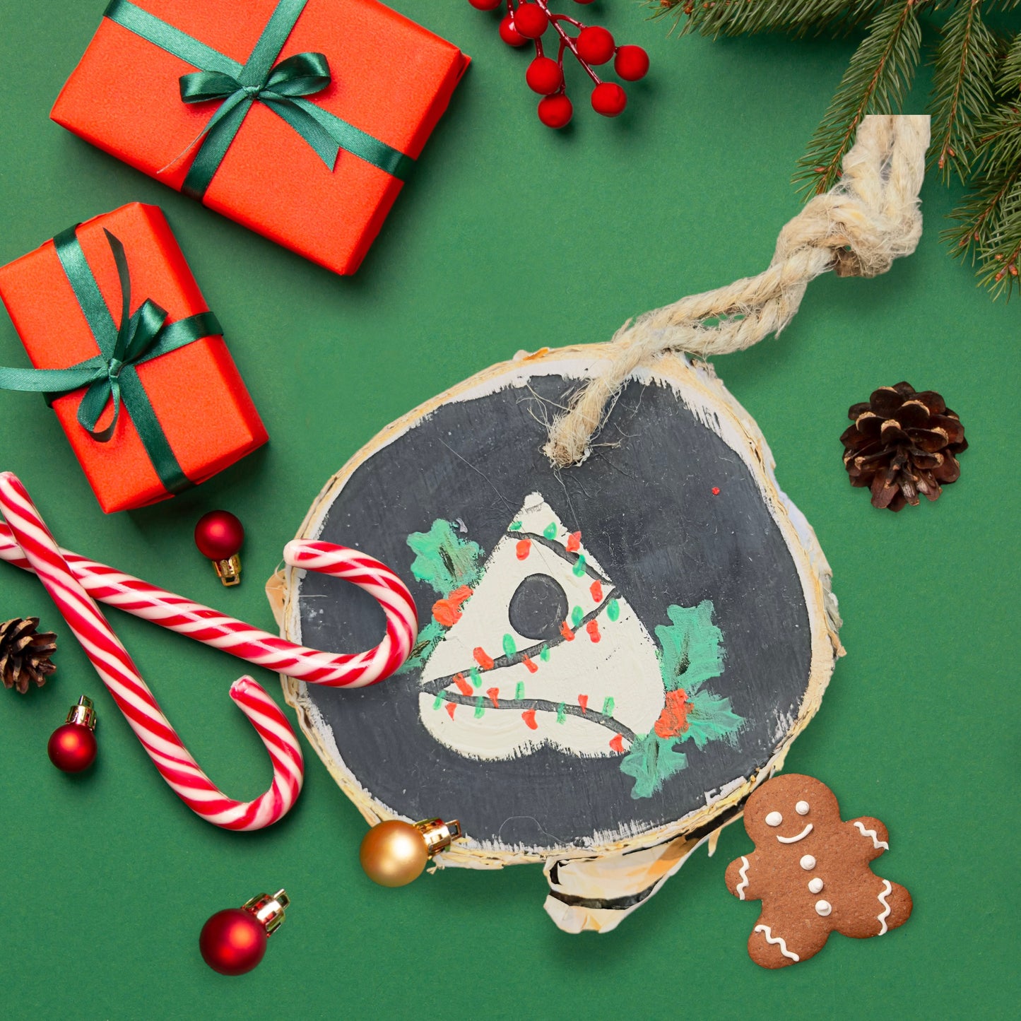 Hand Painted Creepmas Ornaments