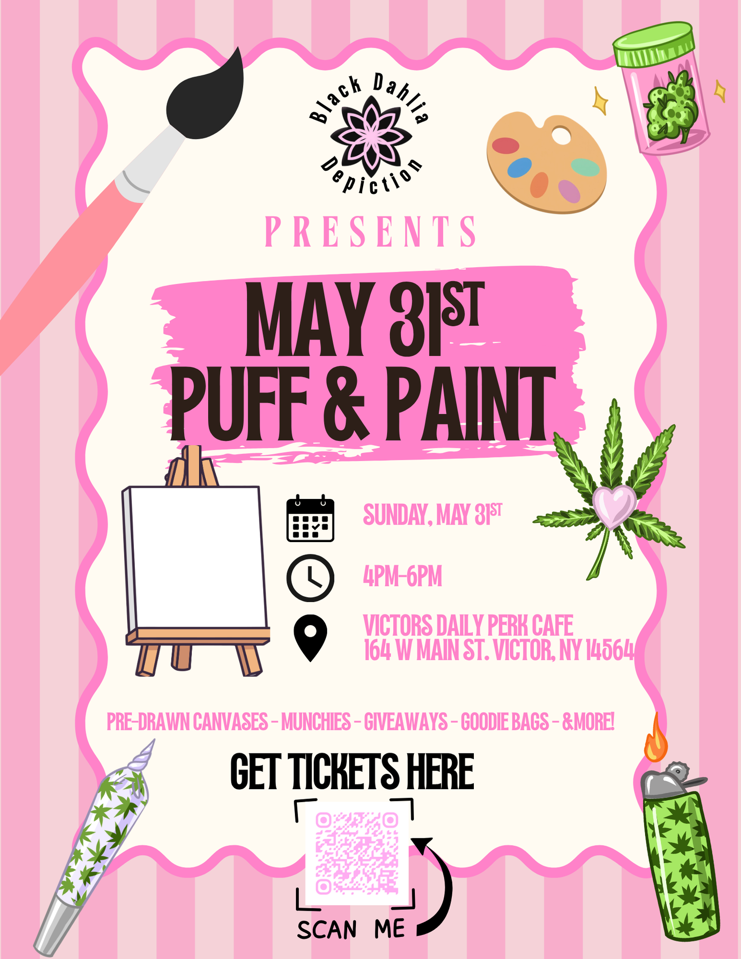 May 31st Victors Daily Perks Cafe Event