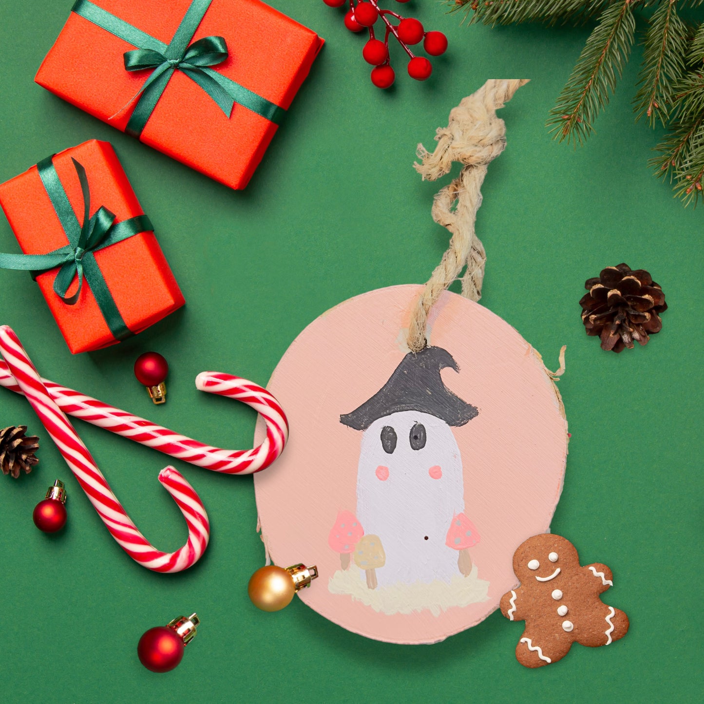 Hand Painted Creepmas Ornaments