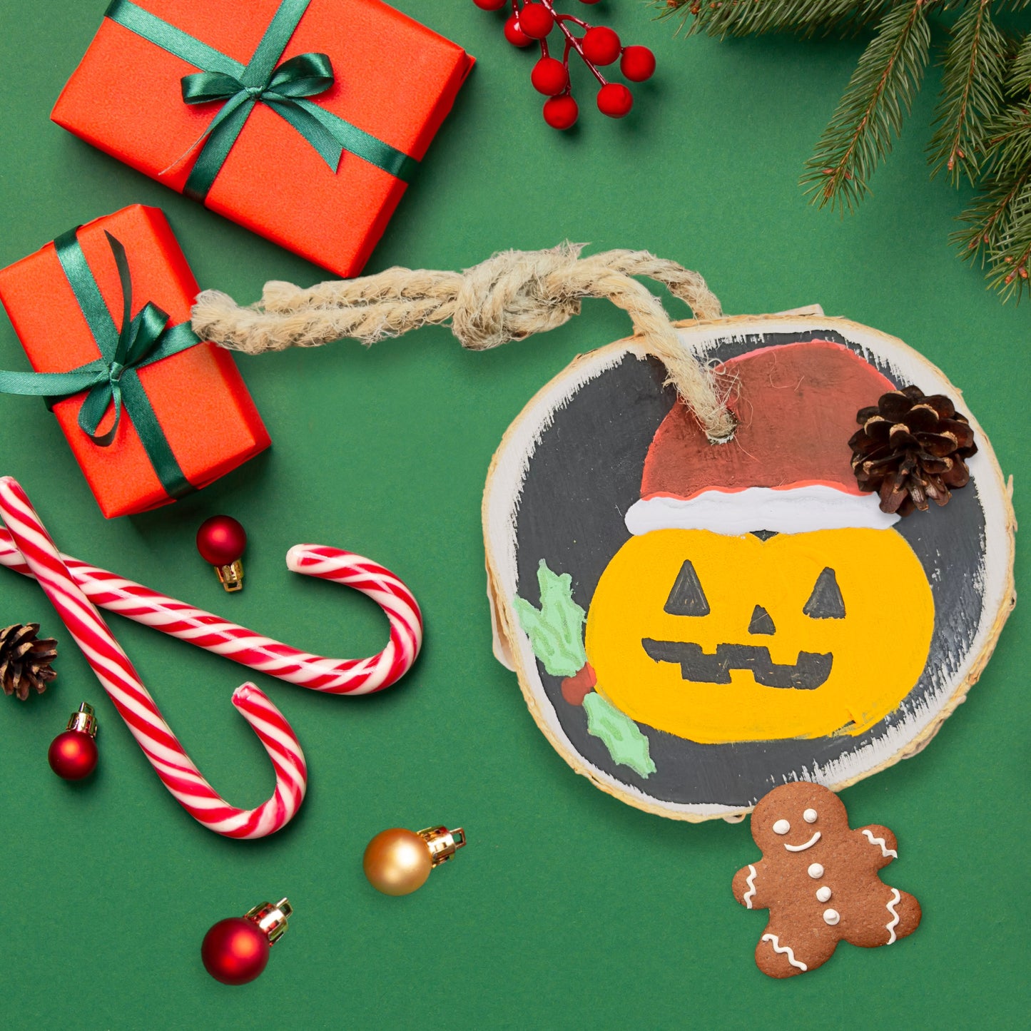 Hand Painted Creepmas Ornaments