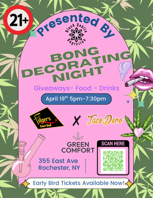 Bong Decorating Night 4/19