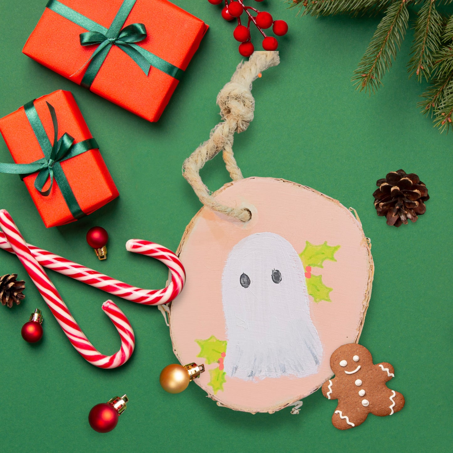 Hand Painted Creepmas Ornaments