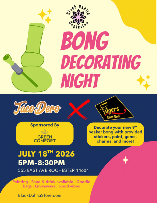 Water Pipe Decorating Night at Filgers 7/18