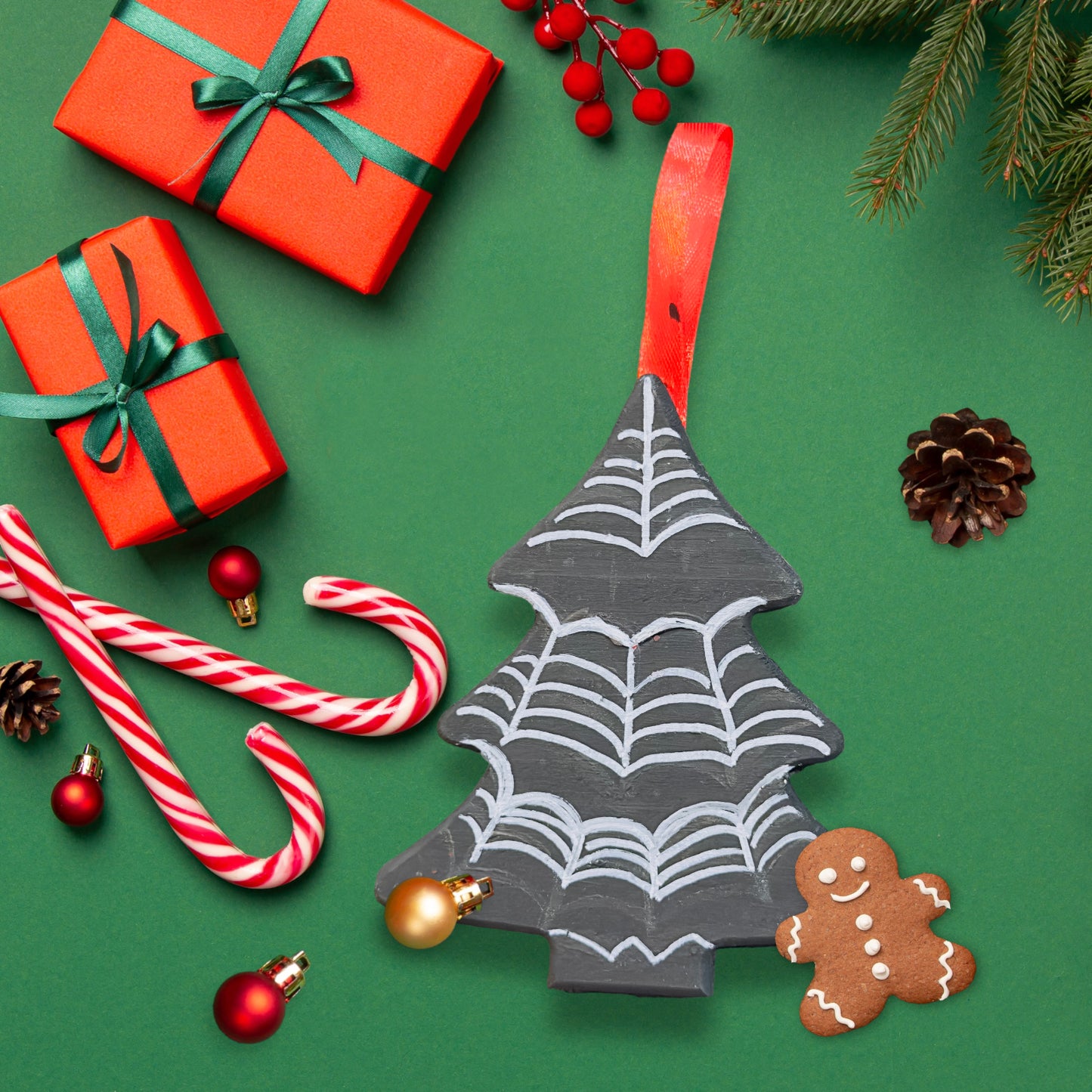 Hand Painted Creepmas Ornaments