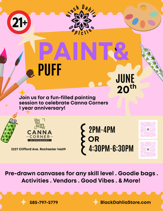 Canna Corner Anniversary Event 2pm Session 6/20
