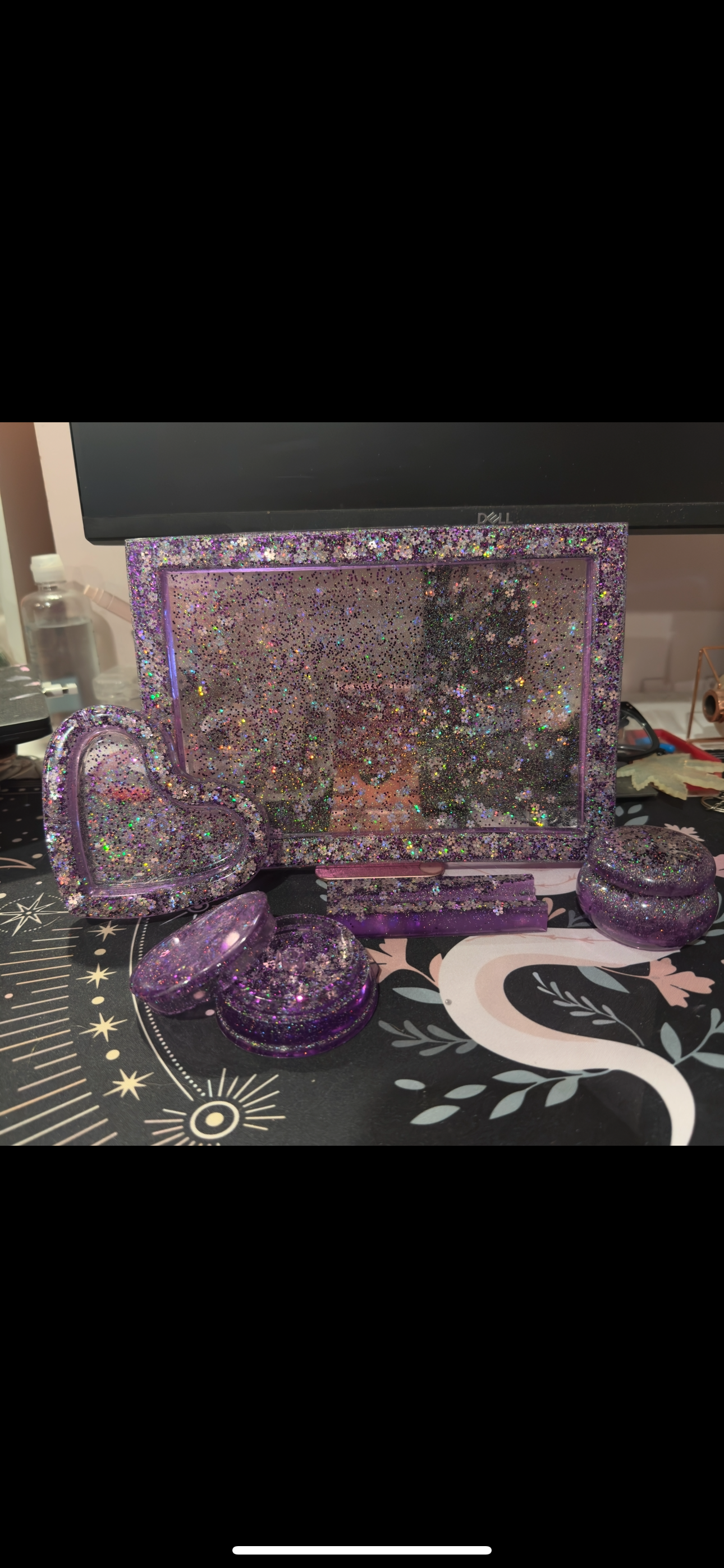 6 piece custom rolling tray set with shipping
