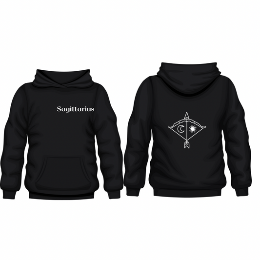 Sagittarius Zodiac Hoodie Design