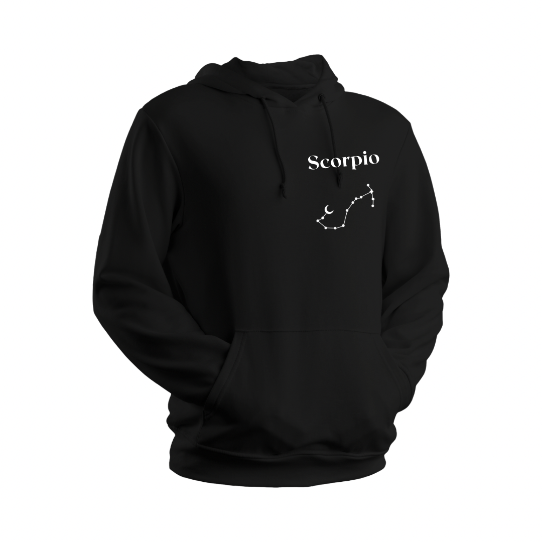 Scorpion Constellation Zodiac Hoodie Design