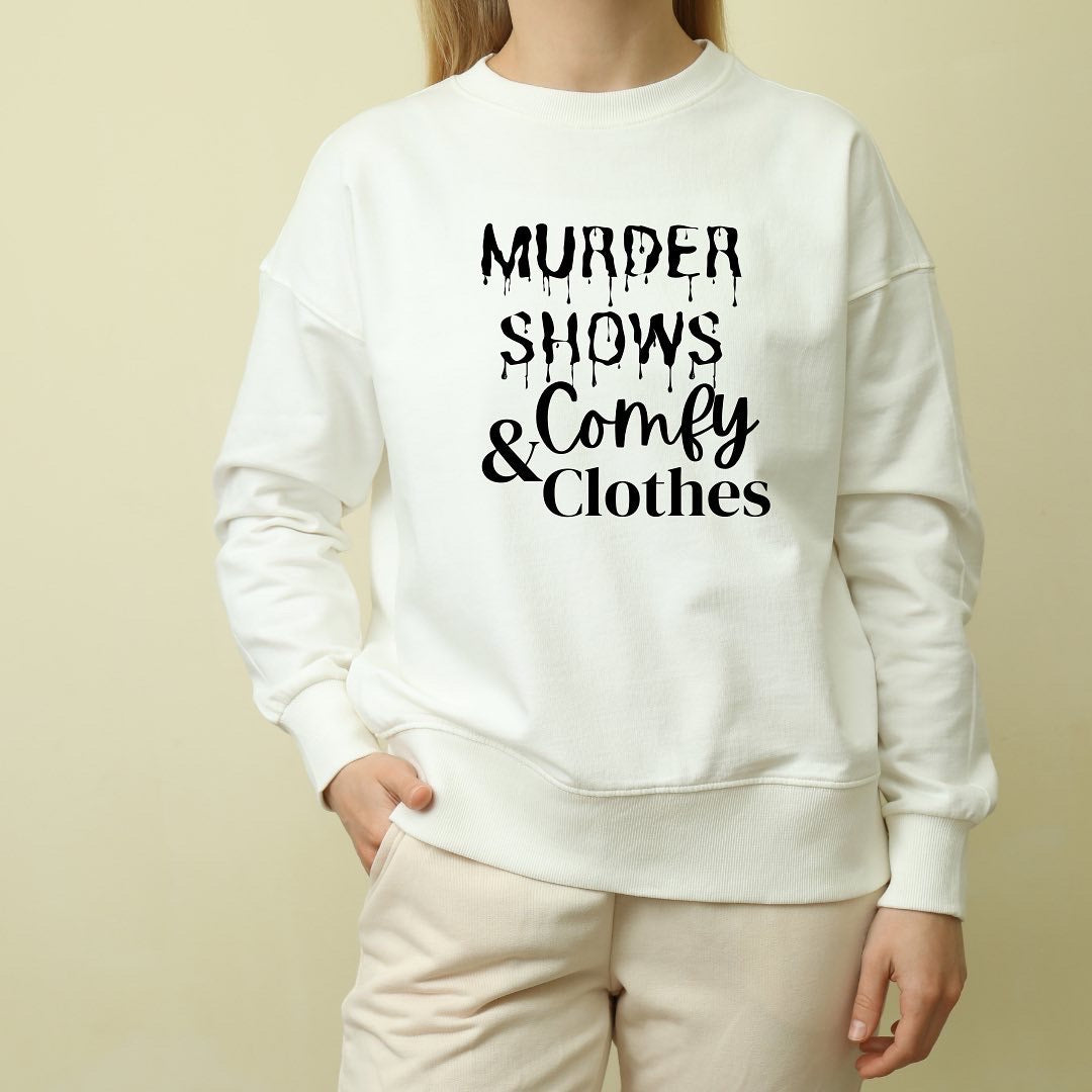 True Crime Murder Series Crew/Hoodie