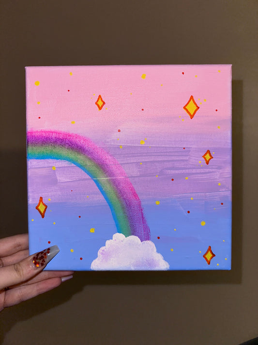 Magic Rainbow Dreams Painting